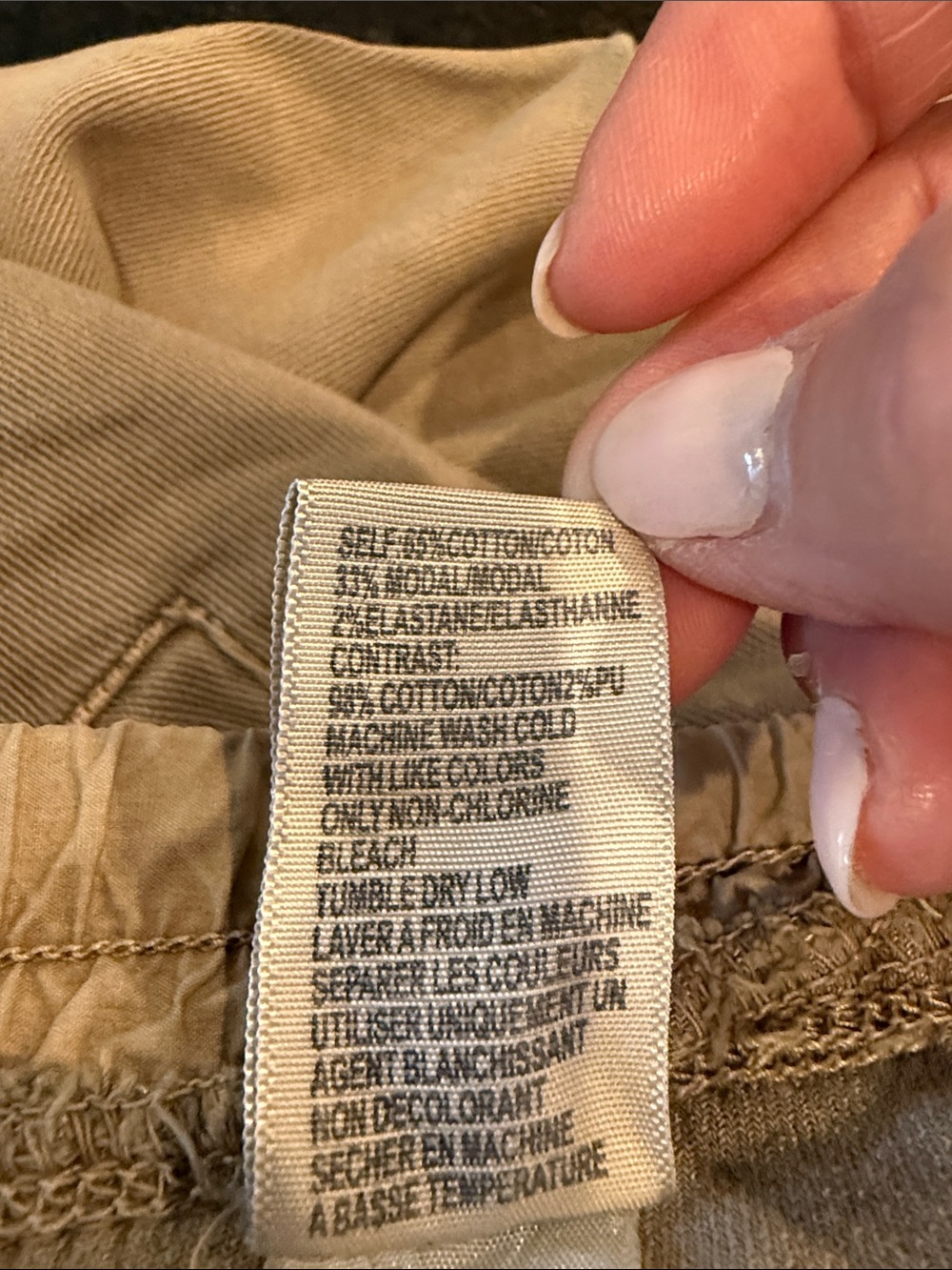 James Perse Soft Drape Utility Pant In  Driftwood Pigment Size 2  (US Medium) - Picture 14 of 14